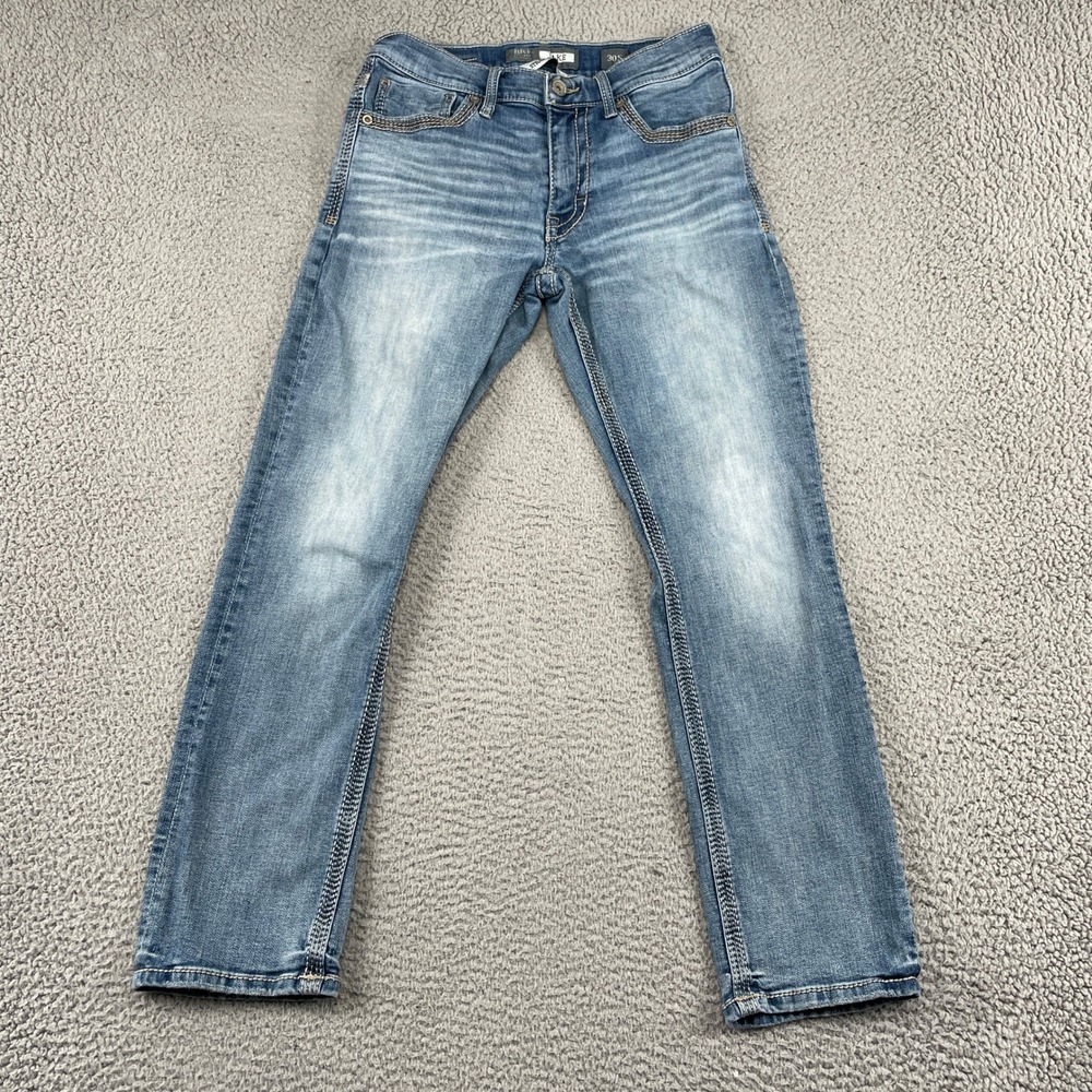 BKE Jeans Mens 30S Blue Jake Straight Leg Stretch Denim Casual Comfort
